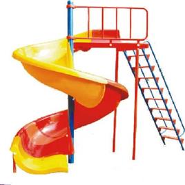 Spiral Playground Slide