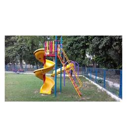Spiral Playground Slide