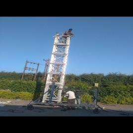 Square Aluminum Tower Ladder 106 ATTL