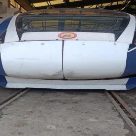 Square Color Coated FRP Metro Train Cover