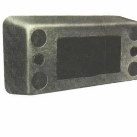 Square Tapered Rubber Bumper