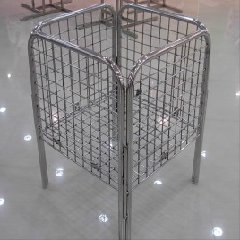 Square SS202 Wire Basket