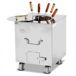 Square Clay Pot Tandoor Oven