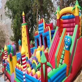 SRF Fabric Event Bouncy Slide