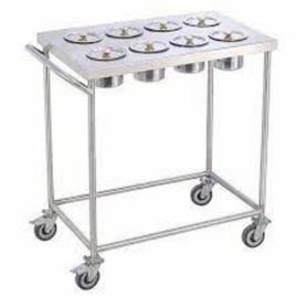 Srihari SS304 Masala Cart, 12 Compartments