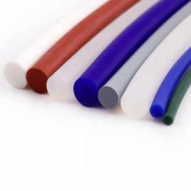 SRP Blue Silicone Rubber Extrusion