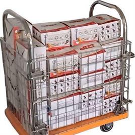 SRP Plastic Platform Cart 500 KG + SS 304