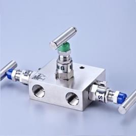 SS 12 Bar 3-Way Industrial Valve