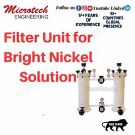 Bright Nickel Solution Filter Machine