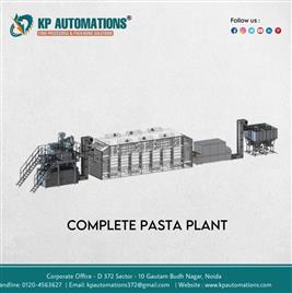 SS 304 Complete Pasta Plant, 300 kg/hr