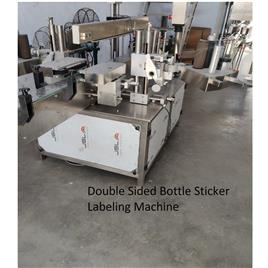 SS 304 PET Double Sided Bottle Labeling Machine