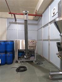 SS 304 Ribbon Blender Screw Feeder