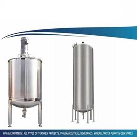 SS Blending Storage Vessel, 500 L