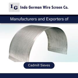 SS Cadmill Sieves Mounted