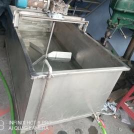 Stainless Steel Cashew & Almond Washing Tank