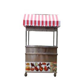 Stainless Steel Chinese Food Cart