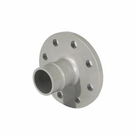SS Round Aluminum Flange, 316 Grade, 15 Inch