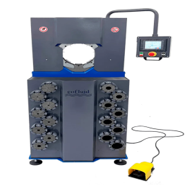 Cofluid Italy Vertical Hose Crimping Machine F320 ED
