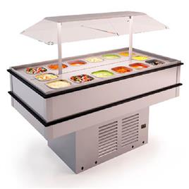 Commercial Stainless Steel Salad Bar