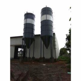 SS Cone Bottom Fly Ash Silo, 3500mm Diameter