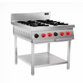 SS Four Burner Cooking Range