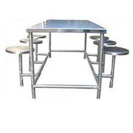SS Dining Table 6 Seater