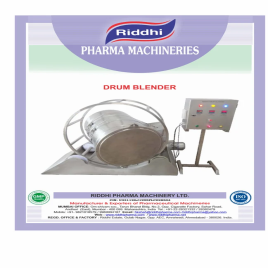 Stainless Steel Drum Blending Machine (50-200 Kgs/Hr)