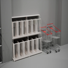 2mm Thickness SS Grain Box 80 mg