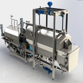 Industrial Continuous Stainless Steel Rice Cooker