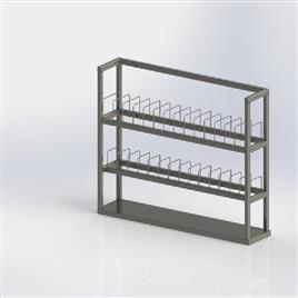 SS Commercial Plate Rack
