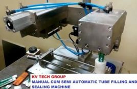 SS Laminated Tube Filling Machine