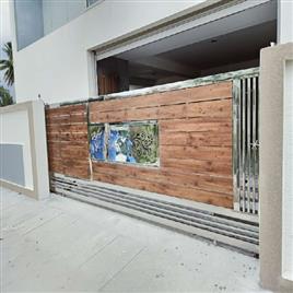 Stainless Steel Residence Door