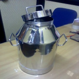 Stainless Steel Milk Storage Cans