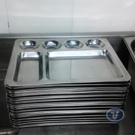 SS Plain Meals Plate