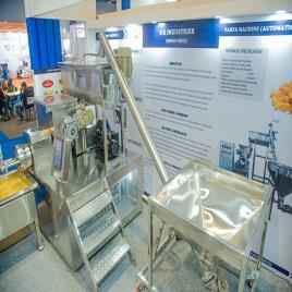 Polished SS 300 kg/hr Pasta Production Equipment