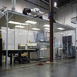 Airklenz Portable Clean Room, Powder Coated, 65 dB