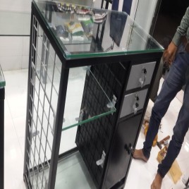 Powdercoated Modular SS Cash Counter