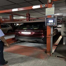 Stainless Steel Puzzle Parking Lift