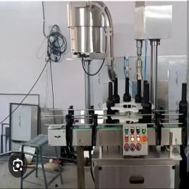 SS Semi Auto Single Head Capping Machine, 350kg, 2000 BPH