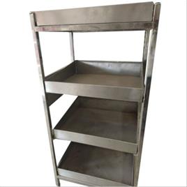 SS Storage Shelf, 4 x 1.5 ft