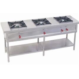 SS 3 Burner Bhatti Equipment