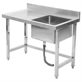 SS Working Table Single Sink