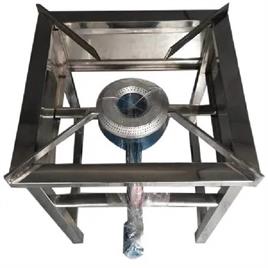 SS202 Stainless Steel Cooking Bhatti