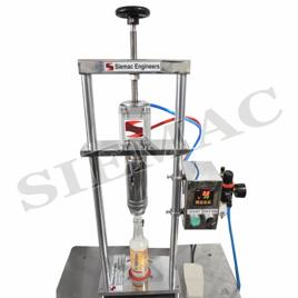 SS304 Semi Automatic Ring Pull Capping Equipment