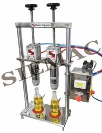 2Head Ring Pull Capping Machine, SS304/SS316