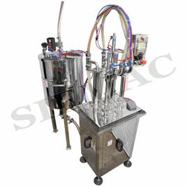 SS Semi Automatic Milk Bottle Filler