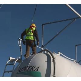 SS316 Overhead Lifeline System