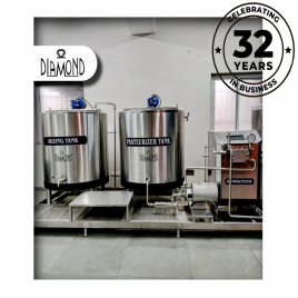 Stainless Steel 100LPH Ice Cream Equipment