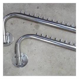 Garments Display Stand, Stainless Steel