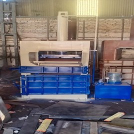 Automatic Stainless Steel Cotton Baler (20 Ton)